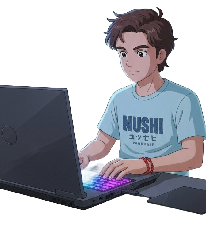 Coder at laptop